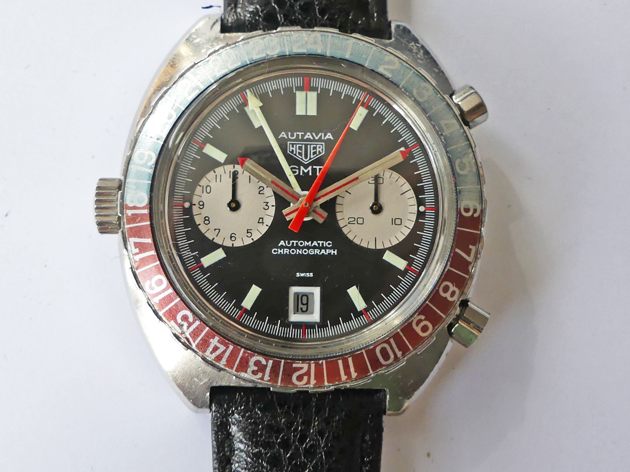 Vintage Heuer Autavia GMT Ref. 1163GMT – Bild 16