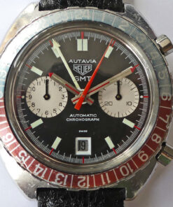 Vintage Heuer Autavia GMT Ref. 1163GMT