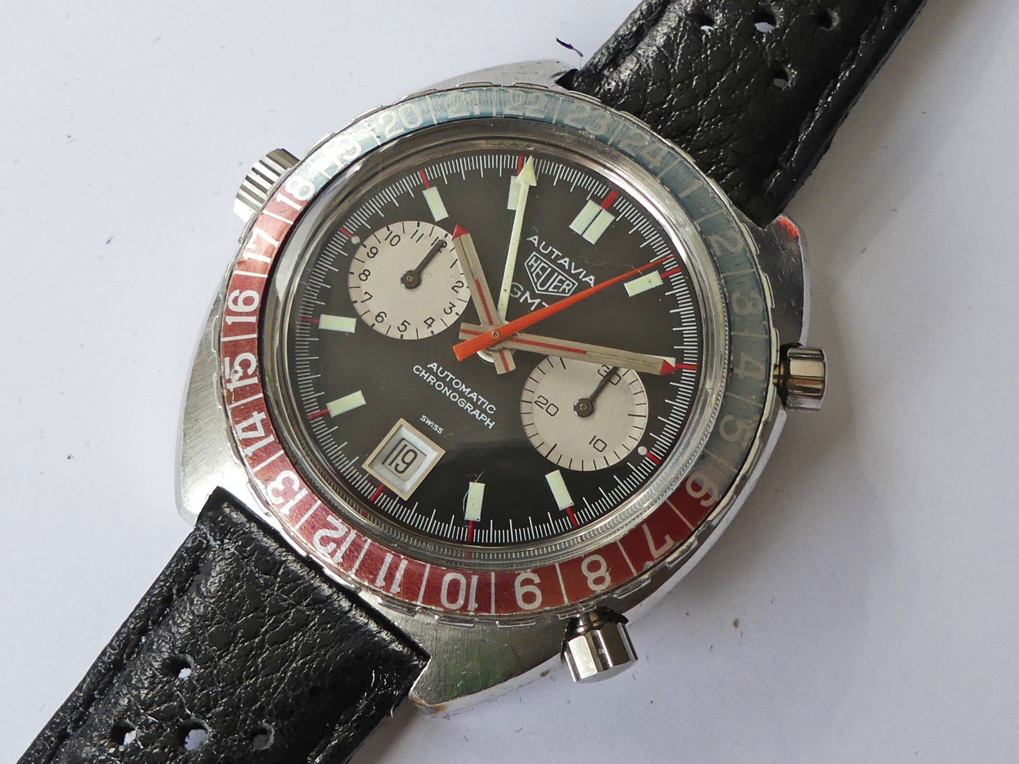 Vintage Heuer Autavia GMT Ref. 1163GMT – Bild 14