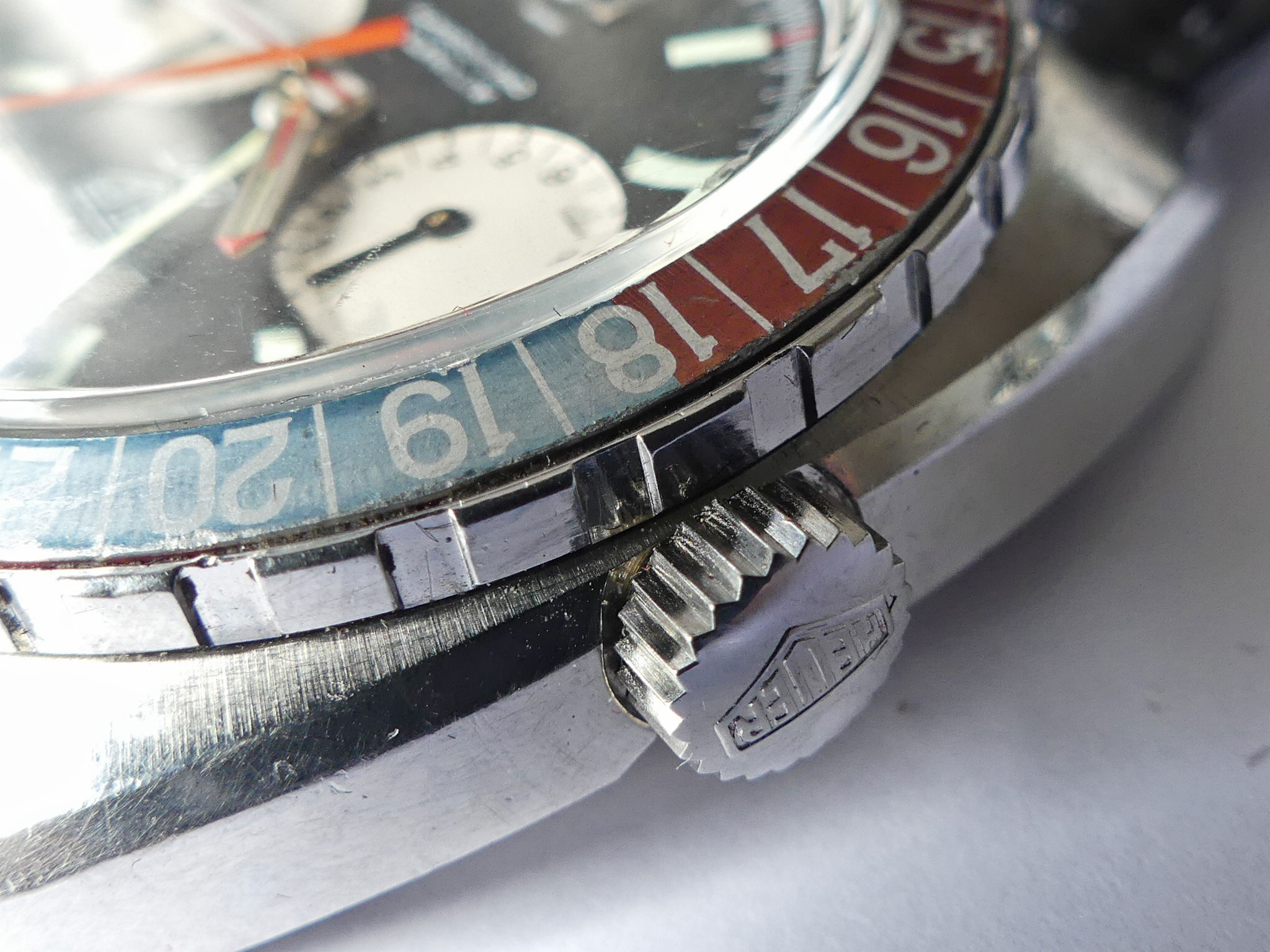 Vintage Heuer Autavia GMT Ref. 1163GMT – Bild 13
