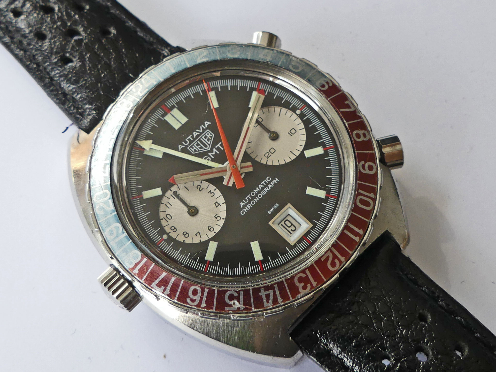 Vintage Heuer Autavia GMT Ref. 1163GMT – Bild 12