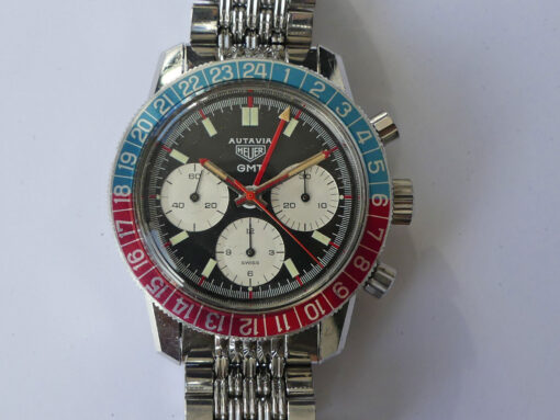 Vintage Heuer Autavia GMT "Air France" Ref. 2446C
