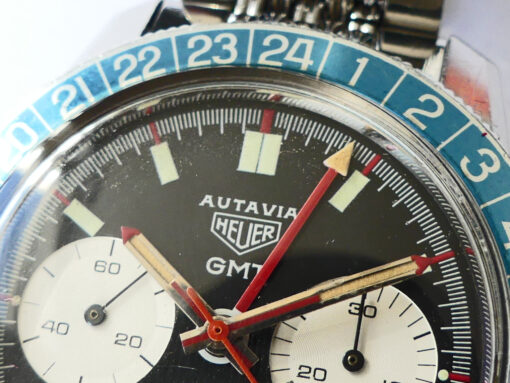 Vintage Heuer Autavia GMT "Air France" Ref. 2446C – Bild 7