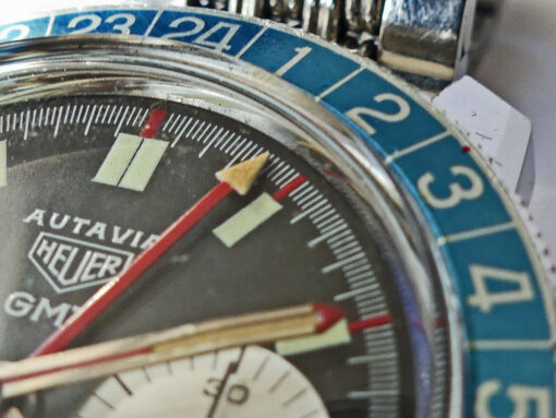 Vintage Heuer Autavia GMT "Air France" Ref. 2446C – Bild 6