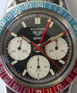 Alternative view of Vintage Heuer Autavia GMT "Air France" Ref. 2446C