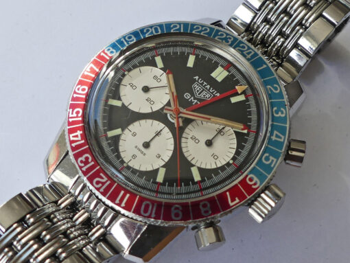 Vintage Heuer Autavia GMT "Air France" Ref. 2446C – Bild 17