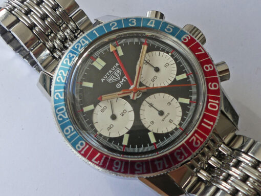 Vintage Heuer Autavia GMT "Air France" Ref. 2446C – Bild 16