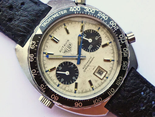 Heuer Autavia Jo Siffert Ref. 1163T Vintage – Bild 13