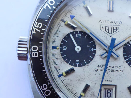 Heuer Autavia Jo Siffert Ref. 1163T Vintage – Bild 4