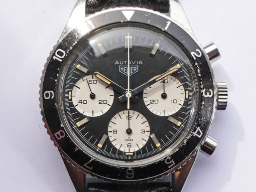 Heuer Autavia -early version - Ref. 2446H Vintage chronograph 1. hand