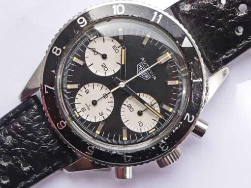 Heuer Autavia -early version - Ref. 2446H Vintage chronograph 1. hand - Image 10