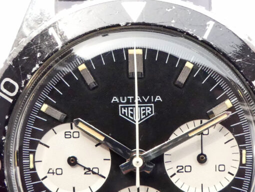 Heuer Autavia -early version - Ref. 2446H Vintage chronograph 1. hand - Image 12