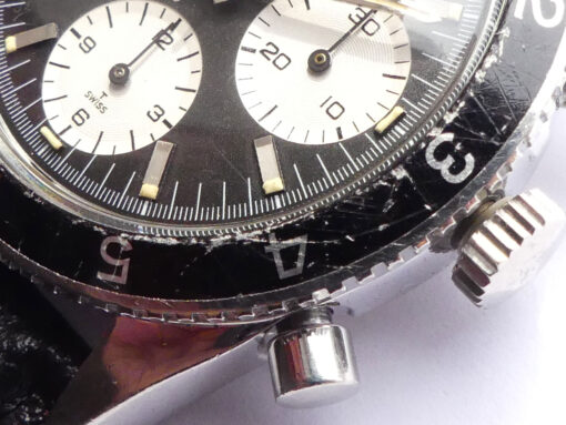 Heuer Autavia -early version - Ref. 2446H Vintage chronograph 1. hand - Image 13