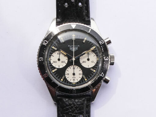 Heuer Autavia -early version - Ref. 2446H Vintage chronograph 1. hand - Image 14
