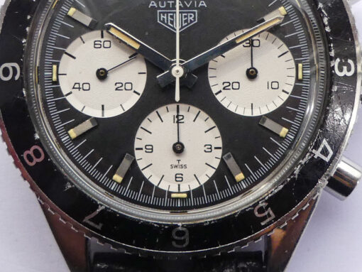 Heuer Autavia -early version - Ref. 2446H Vintage chronograph 1. hand - Image 3