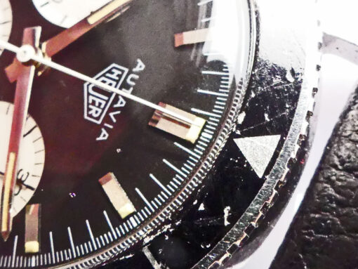 Heuer Autavia -early version - Ref. 2446H Vintage chronograph 1. hand - Image 5