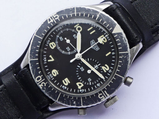 Vintage Heuer Bundeswehr Tritium Chronograph Ref. 1550SG - Image 14