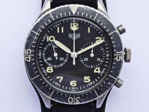 Vintage Heuer Bundeswehr Tritium Chronograph Ref. 1550SG - Image 3