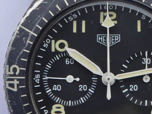 Vintage Heuer Bundeswehr Tritium Chronograph Ref. 1550SG - Image 8