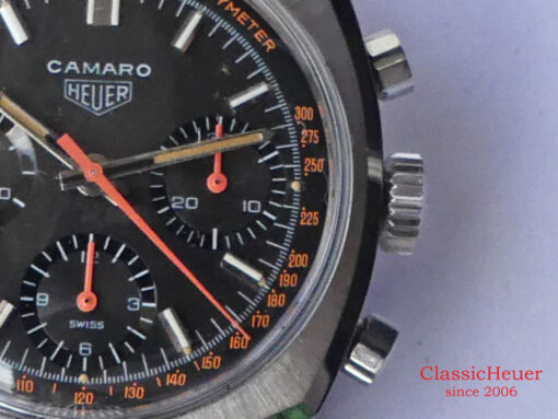 Heuer Camaro Orange Ref. 73643NT Vintage 1971 - Image 8