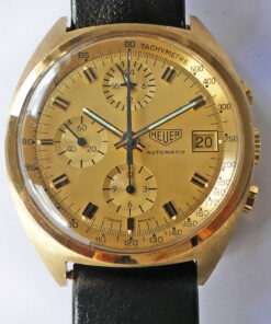 Heuer Carrera 18k gold  Ref. 510.508 Golden Times