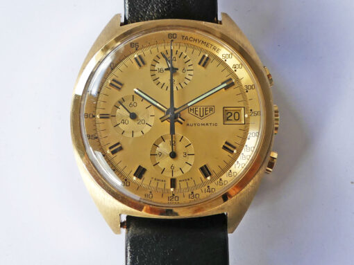 Heuer Carrera 18K Gold Ref. 510.508 Golden Times
