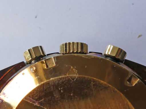 Heuer Carrera 18K Gold Ref. 510.508 Golden Times – Bild 6