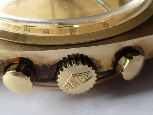 Heuer Carrera 18K Gold Ref. 510.508 Golden Times – Bild 3