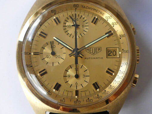 Heuer Carrera 18K Gold Ref. 510.508 Golden Times – Bild 19