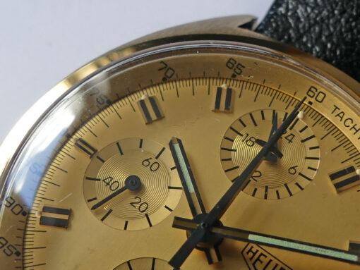 Heuer Carrera 18K Gold Ref. 510.508 Golden Times – Bild 17