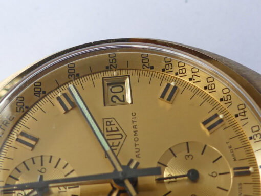 Heuer Carrera 18K Gold Ref. 510.508 Golden Times – Bild 15