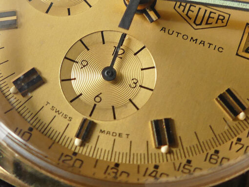 Heuer Carrera 18K Gold Ref. 510.508 Golden Times – Bild 14