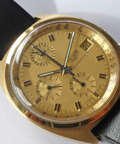 Alternative view of Heuer Carrera 18k gold  Ref. 510.508 Golden Times