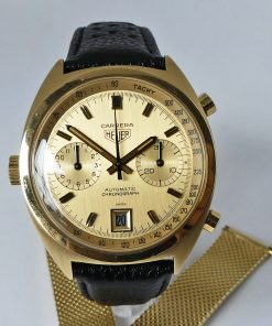 Heuer Carrera Ref. 1158CH 18 K Gold