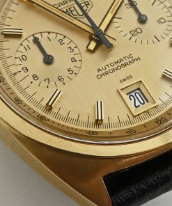 Heuer Carrera Ref. 1158CH 18 K Gold