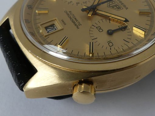 Heuer Carrera Ref. 1158CH 18 K Gold