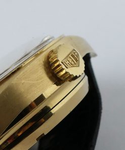 Heuer Carrera Ref. 1158CH 18 K Gold