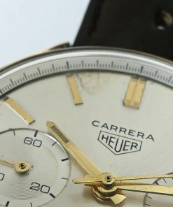 Heuer Carrera 12 Ref. 2456S 18K Gold