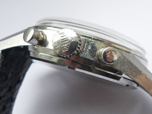 Heuer Carrera Dato 45 Ref. 3147S Silver Dial - Image 7