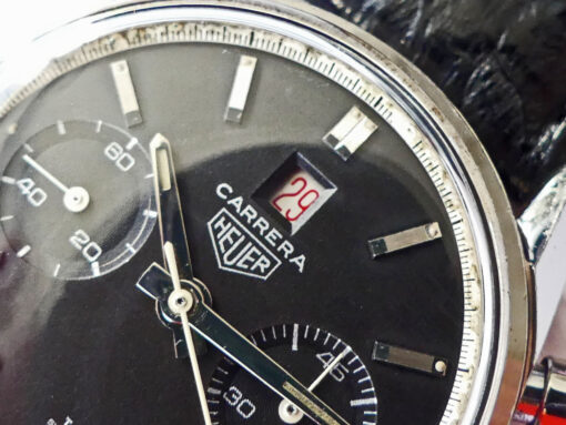 Heuer Carrera Ref. 3147N Tritium Dato 45 – Bild 7