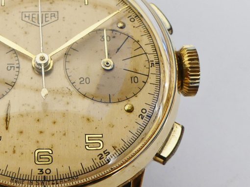 Heuer Chrono Ref. 409.137 14K Gold – Bild 4