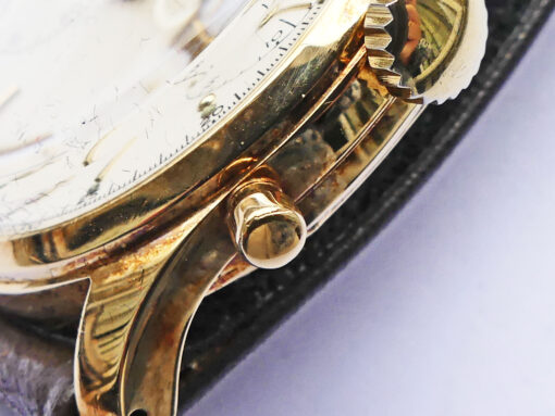 Heuer Chrono 14k Gold Ref. 404 – Bild 10