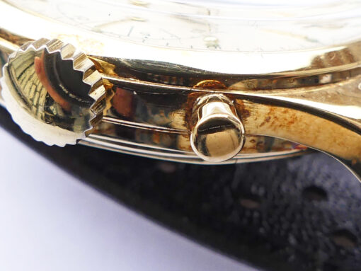Heuer Chrono 14k Gold Ref. 404 – Bild 11
