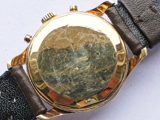 Heuer Chrono 14k Gold Ref. 404 – Bild 8
