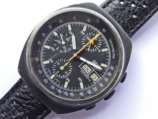 Heuer Military 5000 Series KAF Ref. 510.501 Vintage Chronograph - Image 12