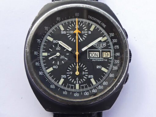 Heuer Military 5000 Series KAF Ref. 510.501 Vintage Chronograph