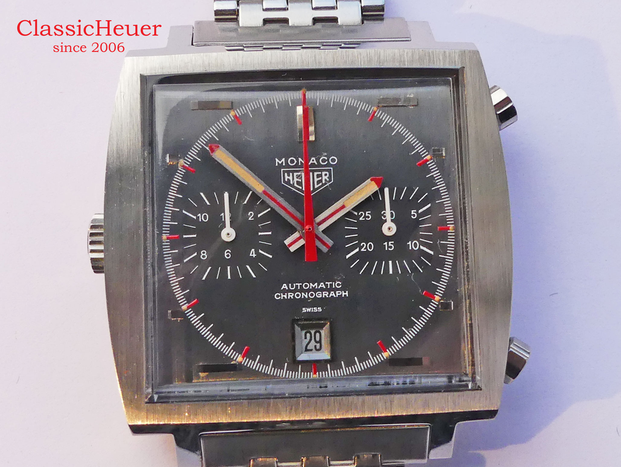 Heuer Monaco Vintage Ref. 1133G – ClassicHeuer