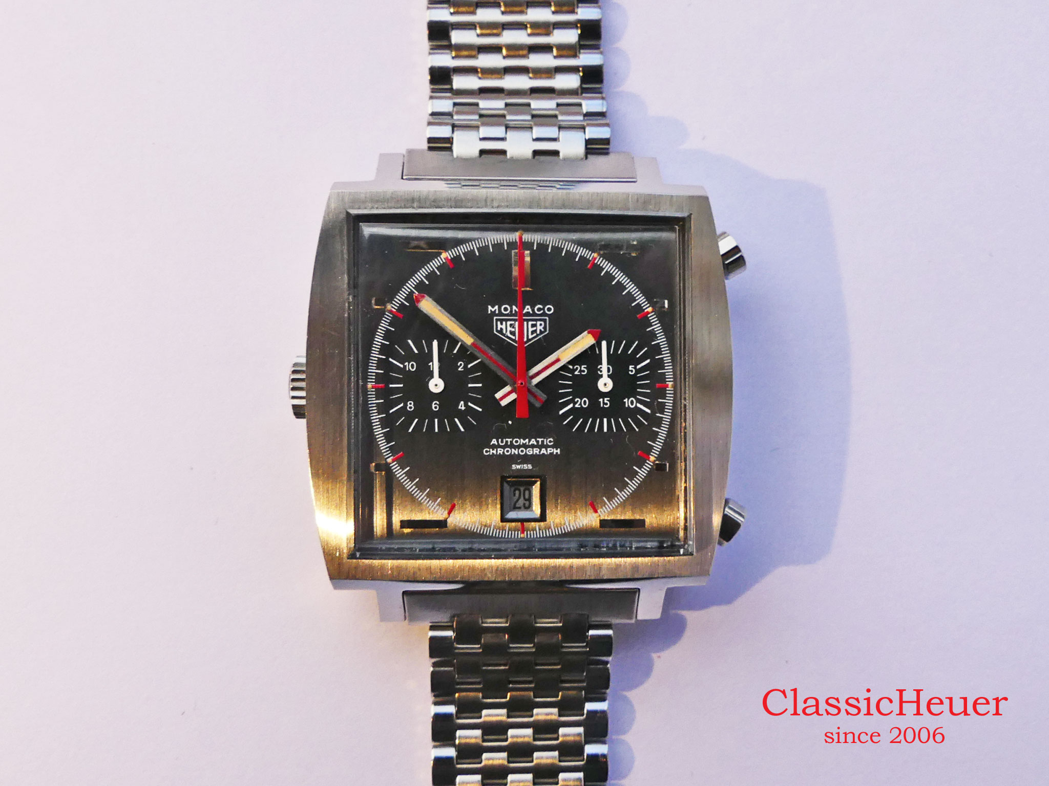 Heuer Monaco Vintage Ref. 1133G – ClassicHeuer