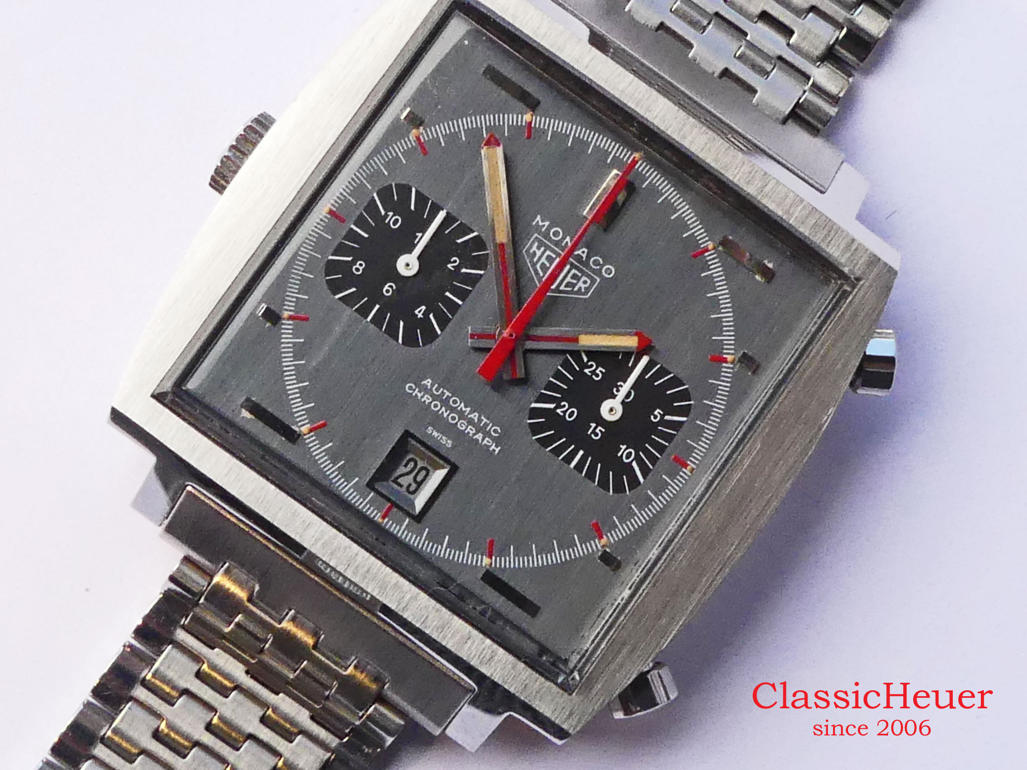 Heuer Monaco Vintage Ref. 1133G – ClassicHeuer