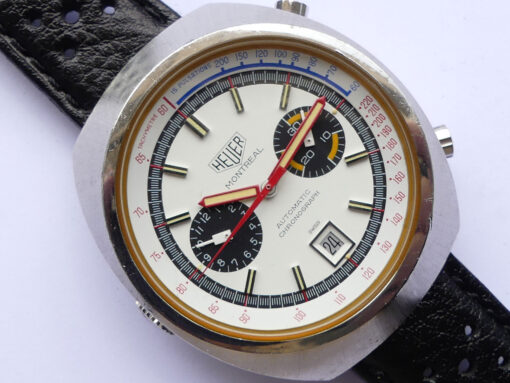 Heuer Montreal Ref. 110.503W Vintage – Bild 15